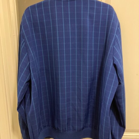 Men W Houston White Plaid Jacket Nearly New - Picture 3 of 6